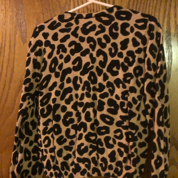Gymboree 4T cardigan leopard - Picture 4 of 4